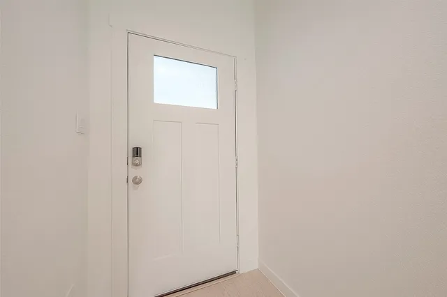 a view of a small space