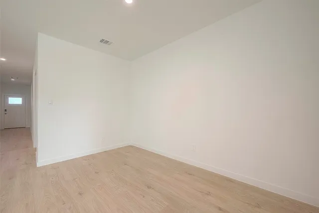 a view of empty room