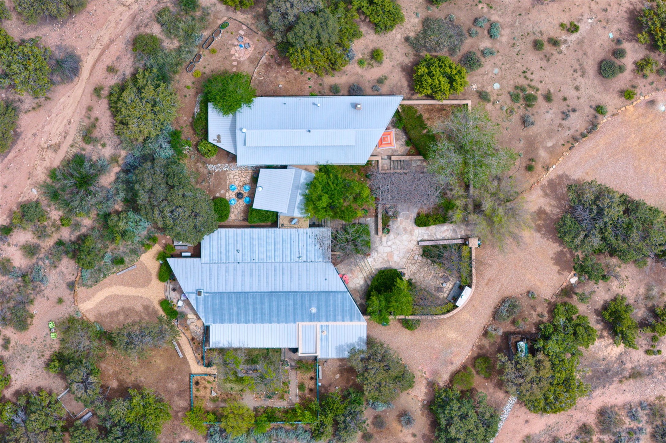 55 Paseo Del Rancho Santa Fe, NM 87506 - Photo 60 of 61 Aerial view