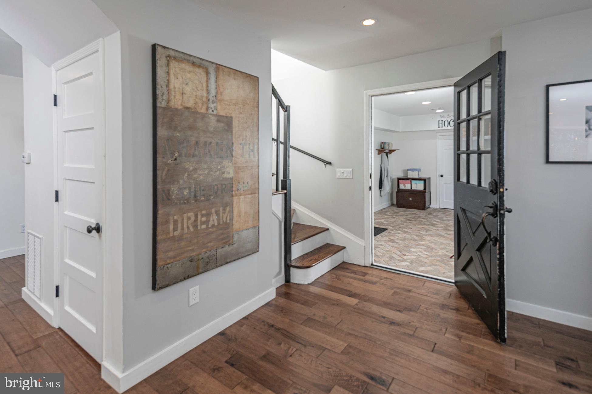 14 Riverside Drive Princeton, NJ 08540 - Photo 17 of 31 View into Mudroom and Stairs