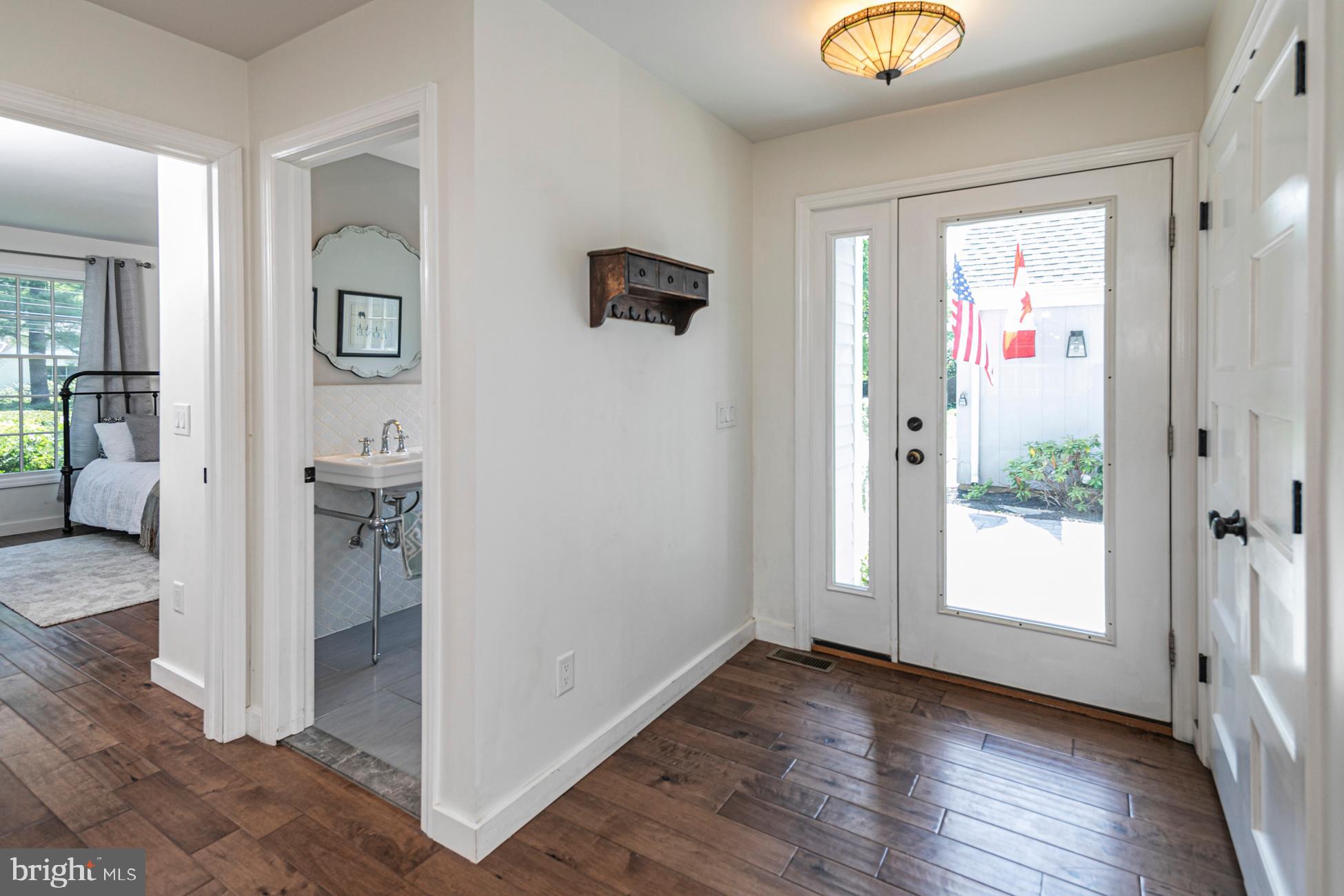 14 Riverside Drive Princeton, NJ 08540 - Photo 5 of 31 Powder Room and View into Office/5th Bedroom
