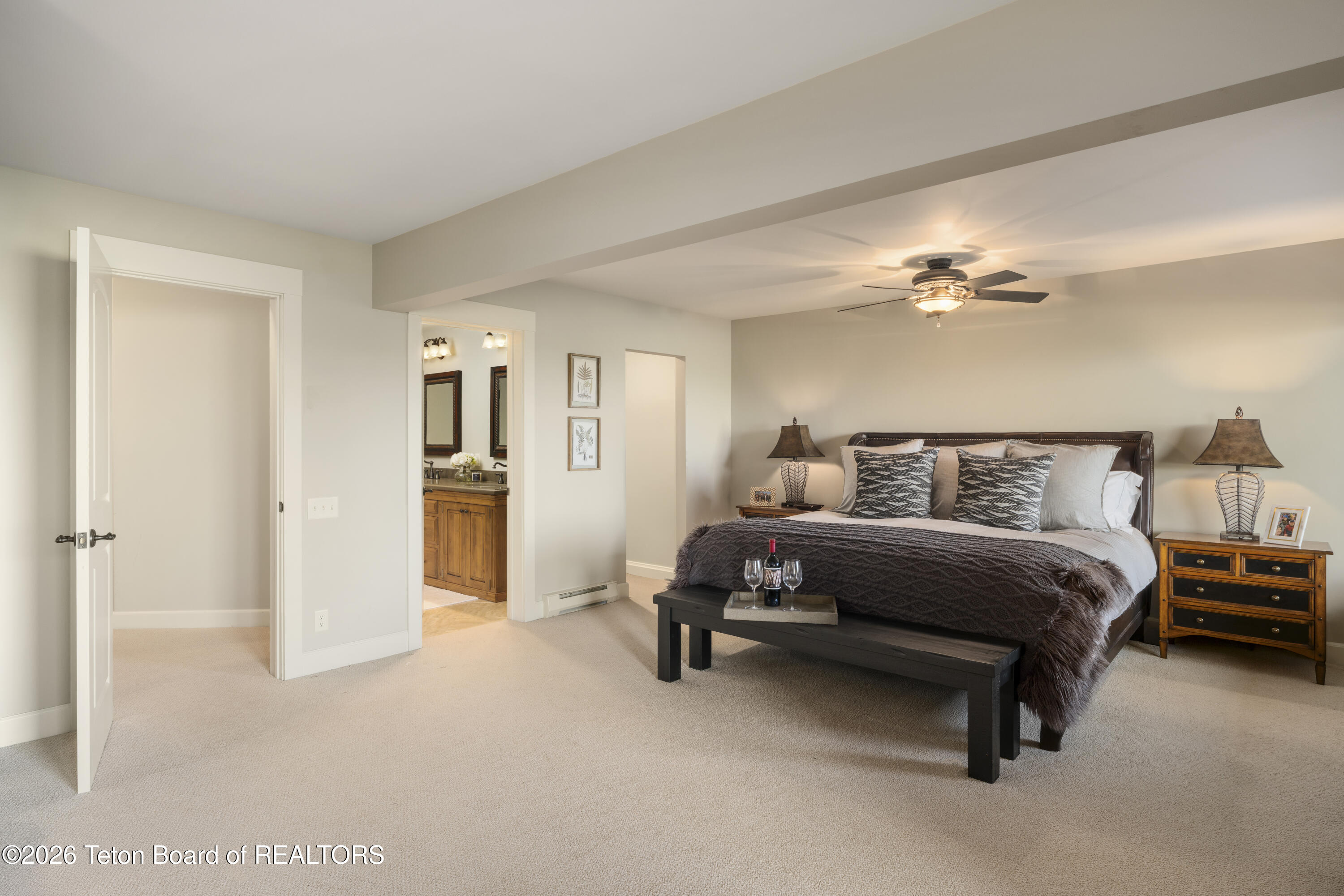3100 South Fall Creek Road, Unit 12B Wilson, WY 83014 - Photo 20 of 44 Primary Bedroom
