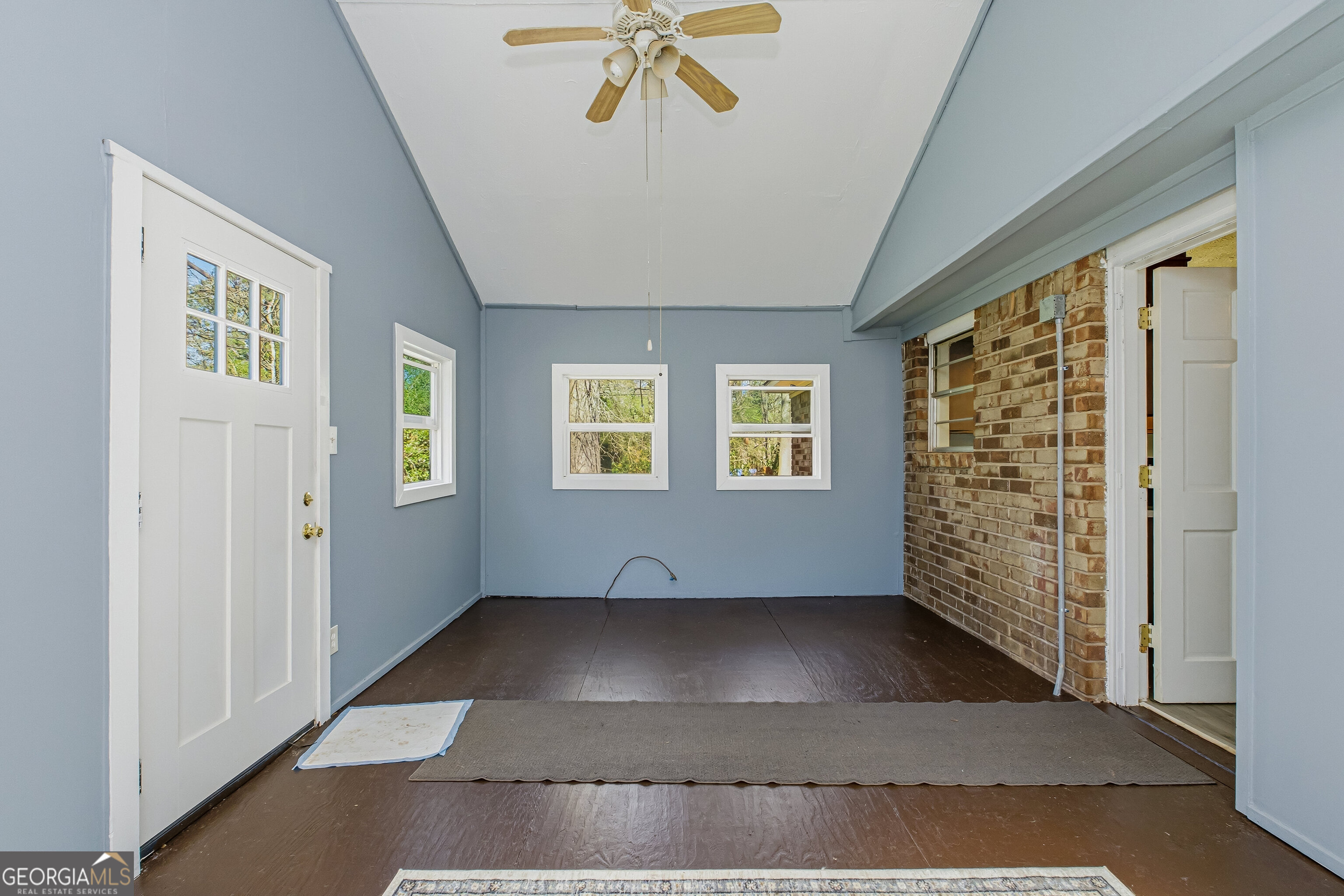 4124 Mangum Mill Road Gainesville, GA 30507 - Photo 13 of 48 wooden floor in an empty room with a window