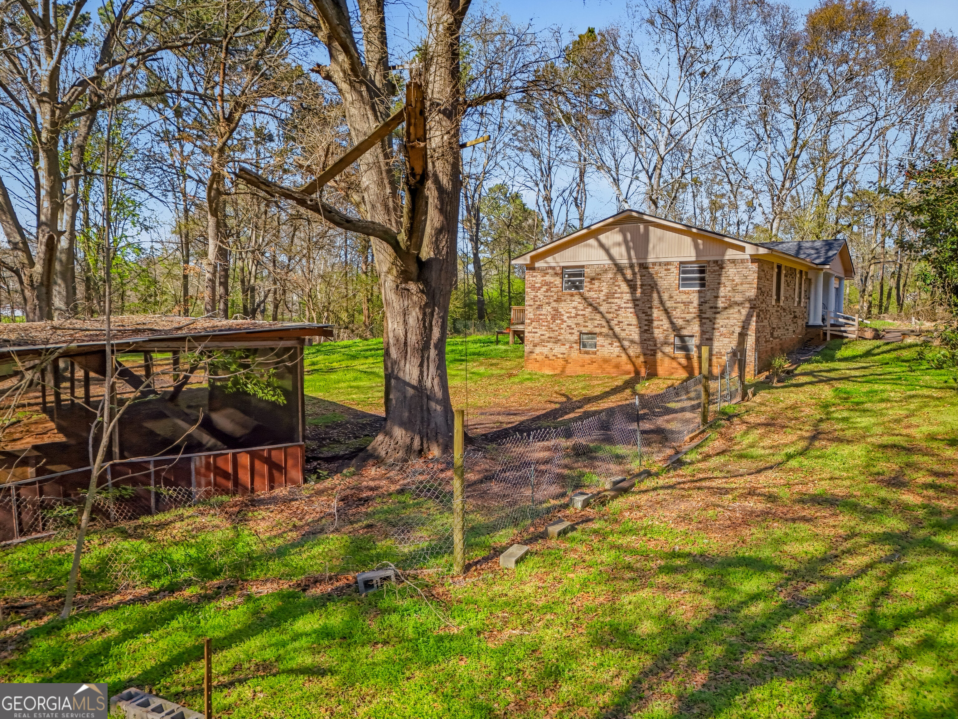4124 Mangum Mill Road Gainesville, GA 30507 - Photo 44 of 48 a view of swimming pool with a backyard