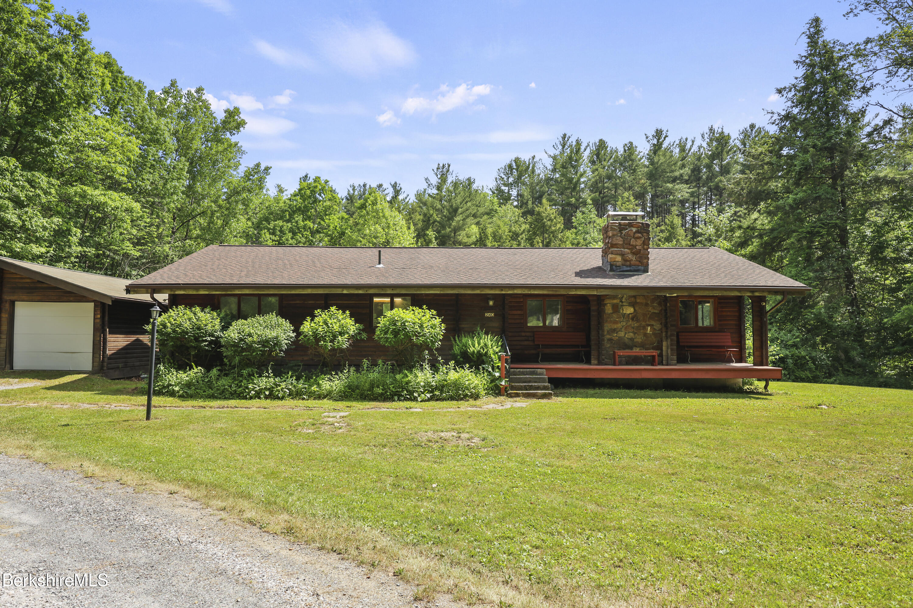 240 Kirchner Road Dalton, MA 01226 - Photo 3 of 51 a view of a house with a yard potted plants and a large tree
