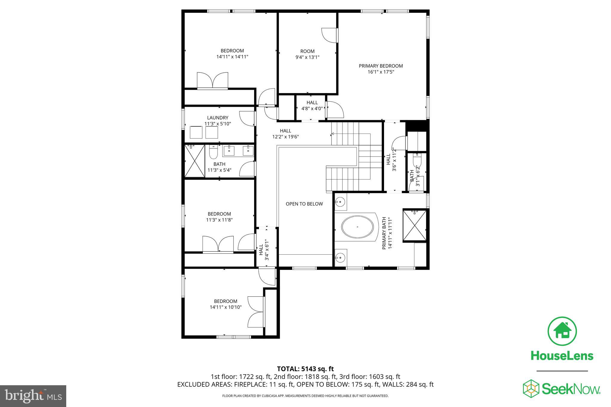 41881 Redgate Way Ashburn, VA 20148 - Photo 60 of 60 Upper Level Floor Plan