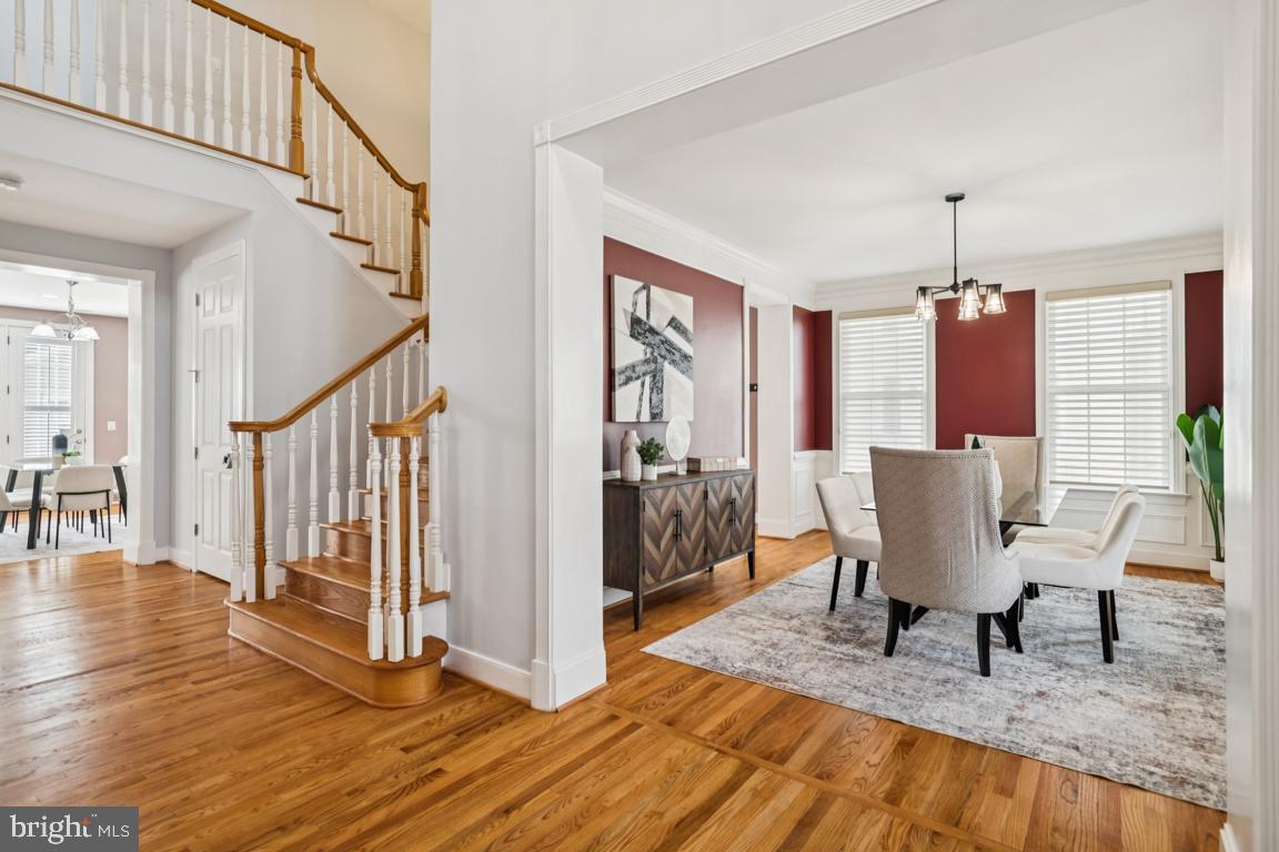 41881 Redgate Way Ashburn, VA 20148 - Photo 7 of 60 Formal Dining Room & 2 Story Foyer