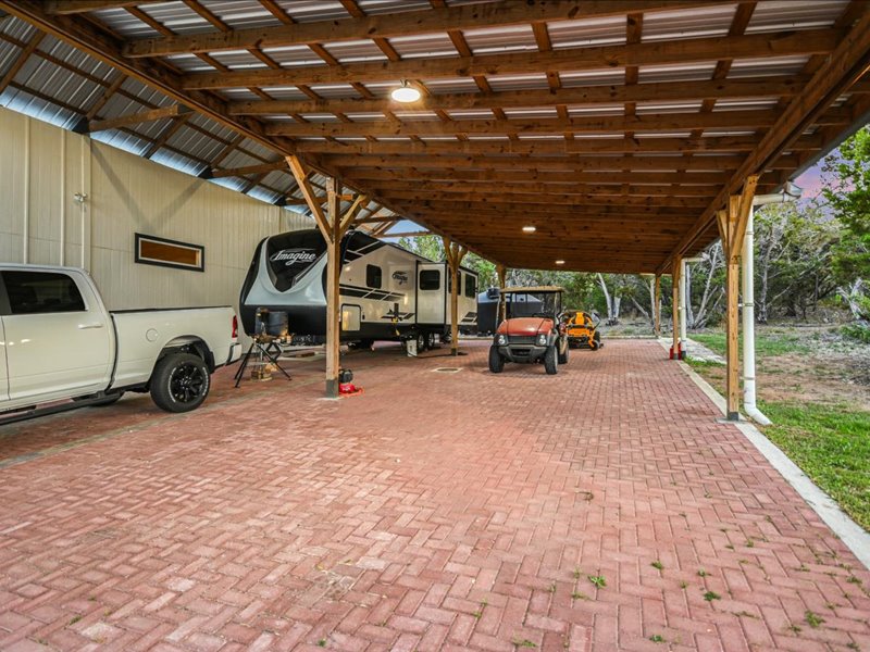 14036 Timberline Trail Austin, TX 78737 - Photo 28 of 40 Covered parking adjacent to guest house.