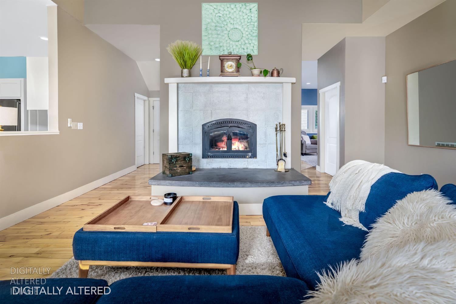 13579 Haas Court Rough and Ready, CA 95975 - Photo 16 of 79 a living room with furniture and a fireplace