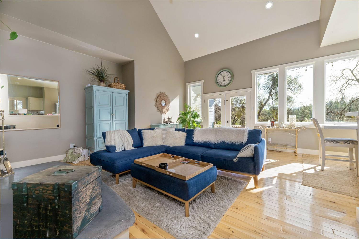 13579 Haas Court Rough and Ready, CA 95975 - Photo 18 of 79 a living room with furniture and a large window