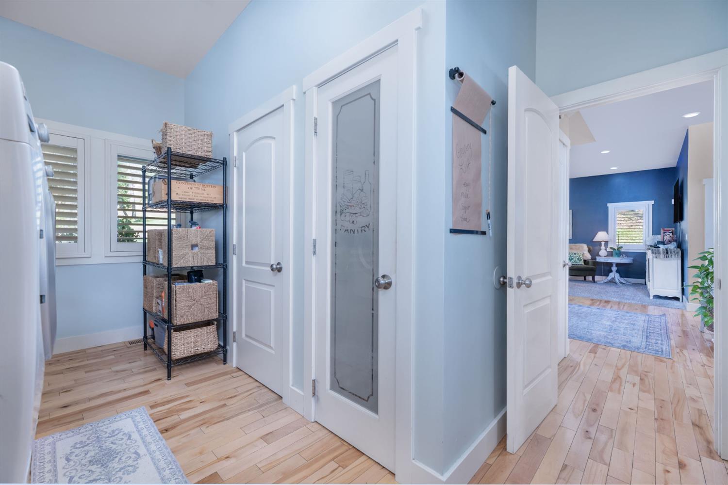 13579 Haas Court Rough and Ready, CA 95975 - Photo 41 of 79 Laundry room, pantry and half bath entrance