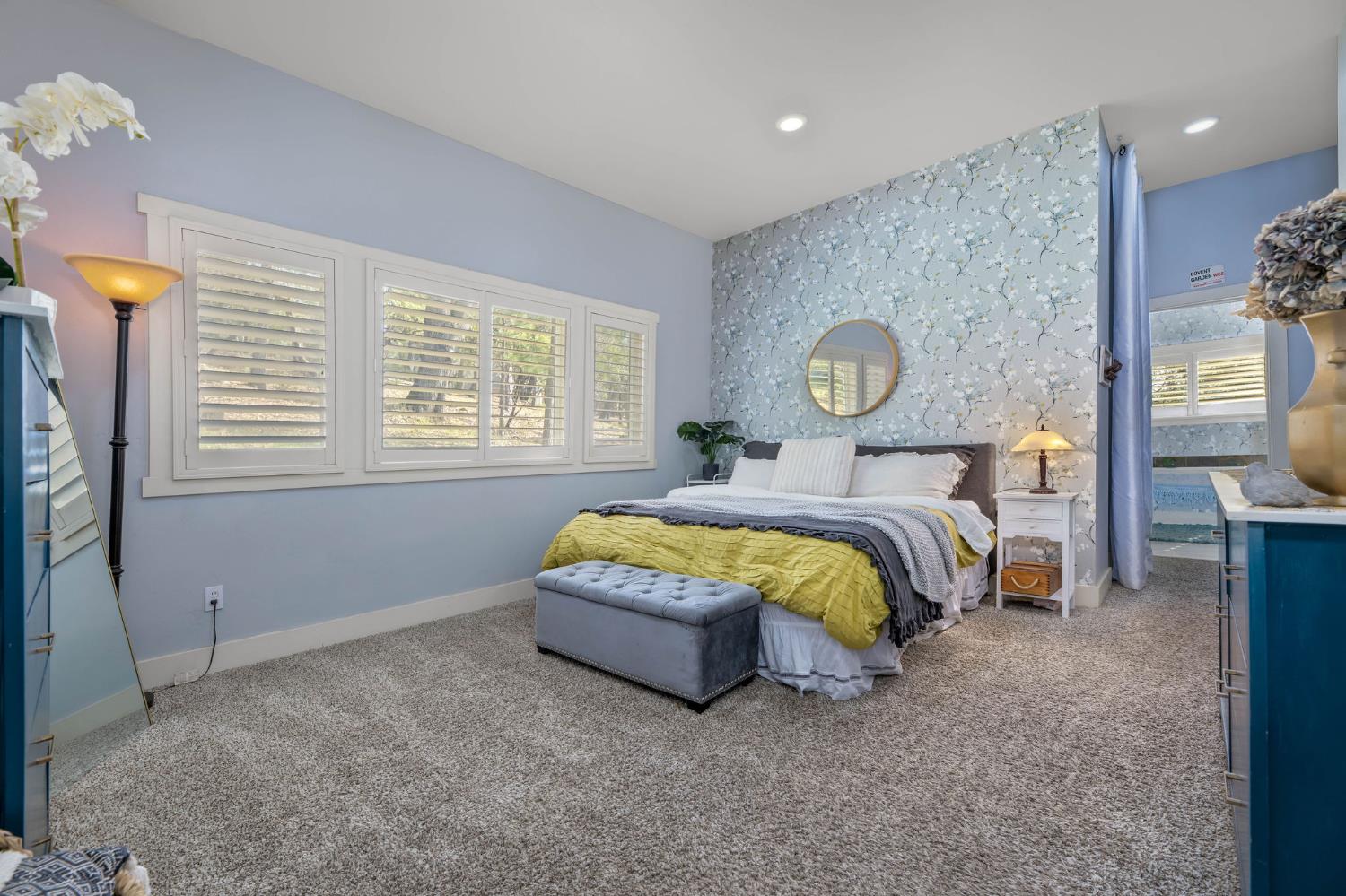 13579 Haas Court Rough and Ready, CA 95975 - Photo 5 of 79 a bedroom with a bed and window