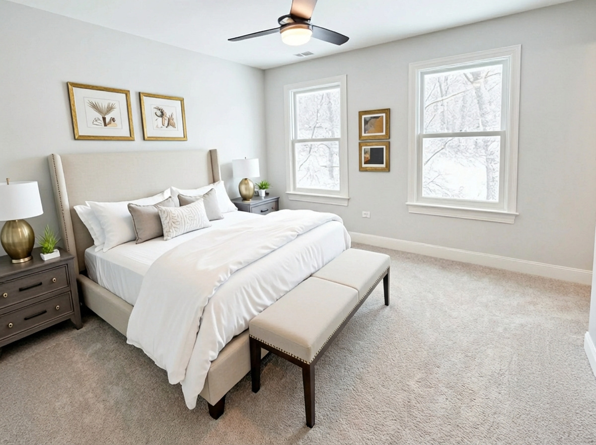 885 Geneva Road St. Charles, IL 60174 - Photo 31 of 39 a spacious bedroom with a bed and window