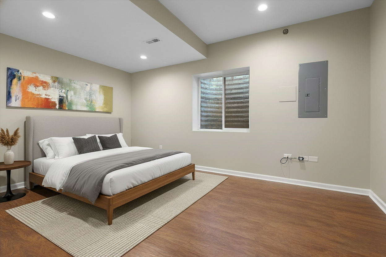 210 Honeysuckle Street Bolingbrook, IL 60490 - Photo 18 of 37 a spacious bedroom with a bed and a window