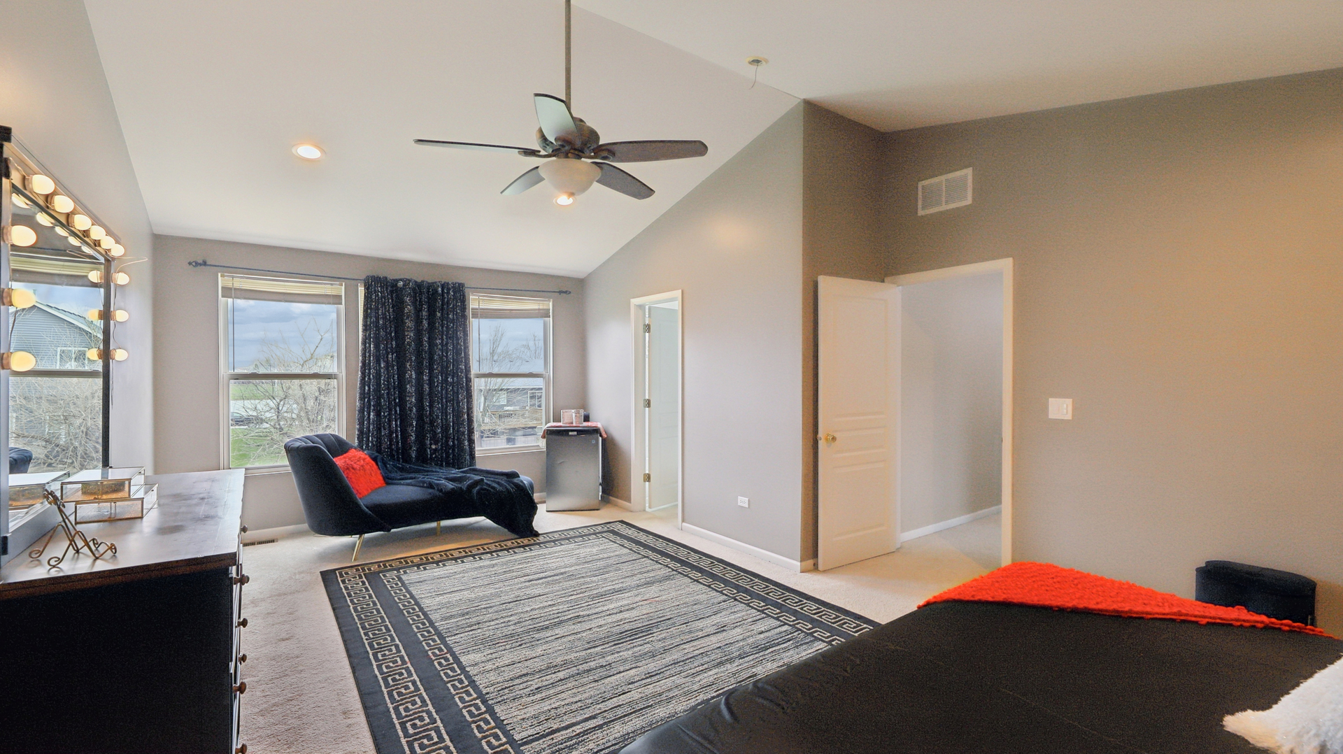 210 Honeysuckle Street Bolingbrook, IL 60490 - Photo 25 of 37 a bedroom with a bed and wooden floor