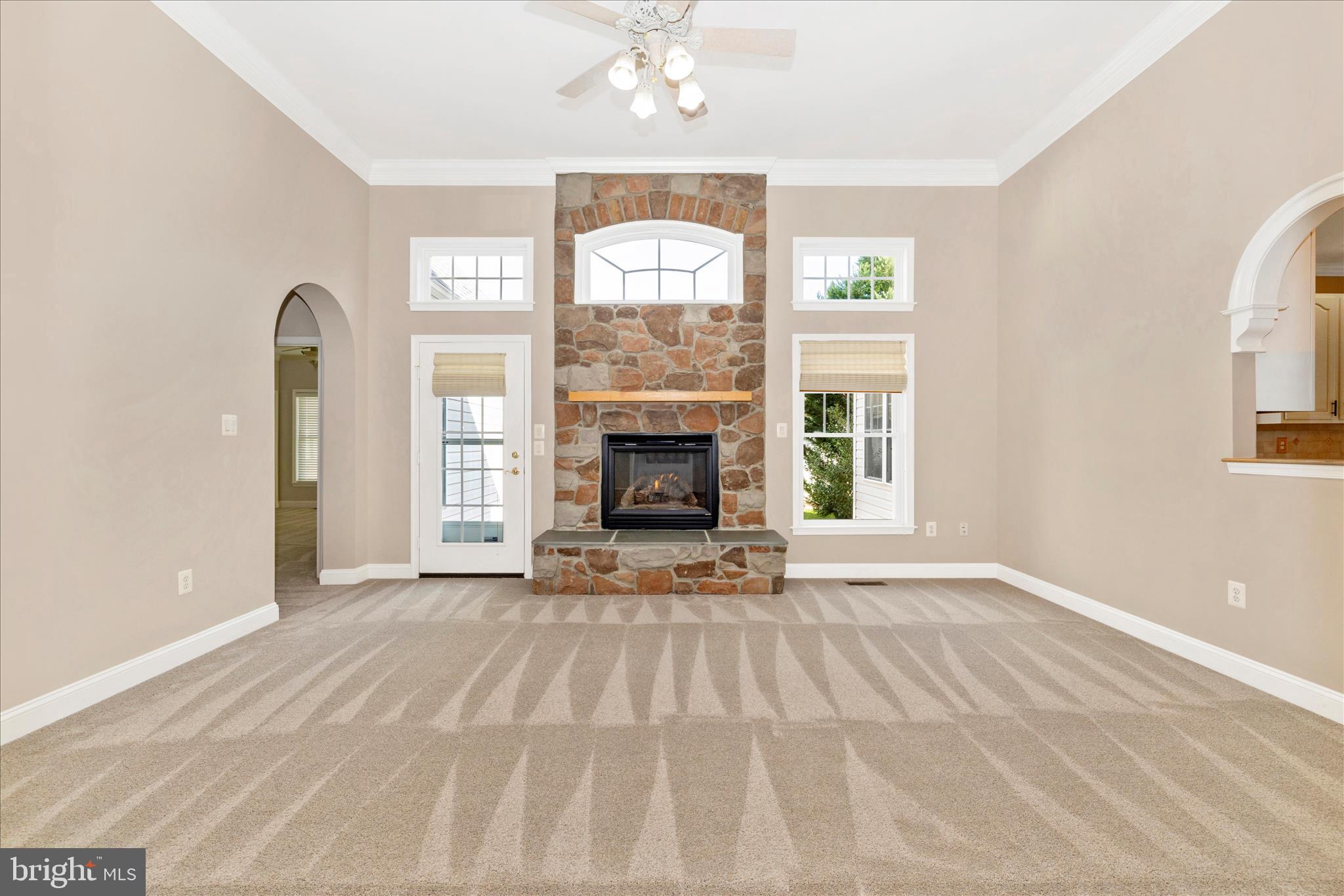 2654 Brook Valley Road Frederick, MD 21701 - Photo 9 of 64 a view of an empty room with window and fire place
