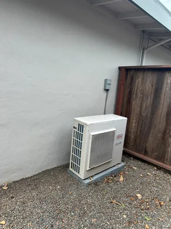 a utility room with a window