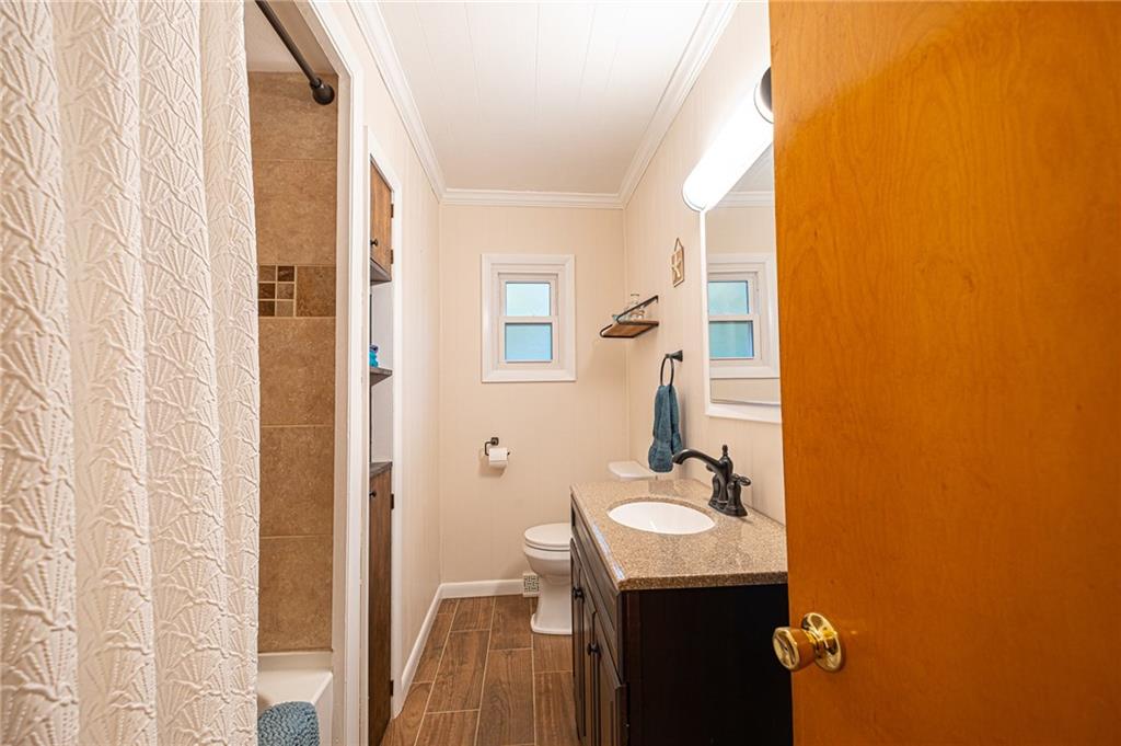 1252 Old Rte 18 Wampum, PA 16157 - Photo 11 of 22 All New Bath with New Tile shower and Tub, tile Floor and Vanity