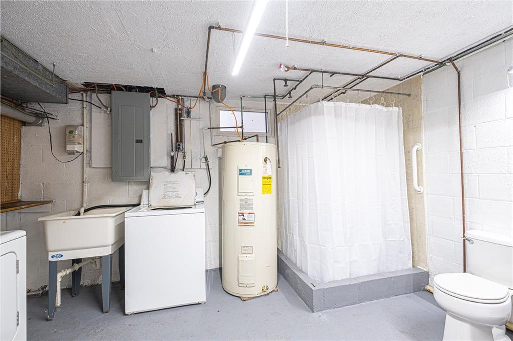1252 Old Rte 18 Wampum, PA 16157 - Photo 13 of 22 Clean and Lots of Space Laundry room and 2nd Full Bathroom 13'x11'