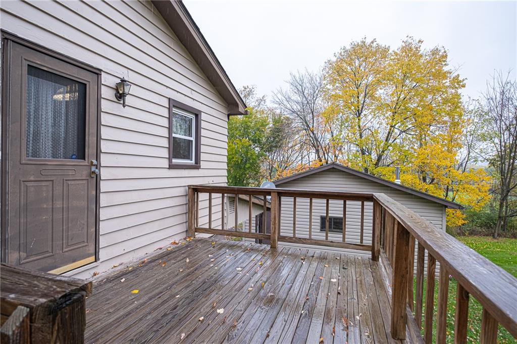 1252 Old Rte 18 Wampum, PA 16157 - Photo 20 of 22 Side Porch to the Kitchen, Parking pad right in front