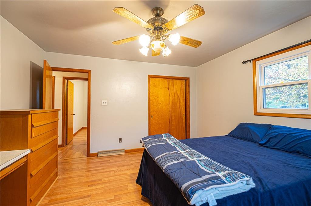 1252 Old Rte 18 Wampum, PA 16157 - Photo 9 of 22 Master Bedroom 13'x13' with New floor and Windows