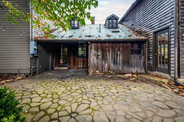 a view of a house with a porch