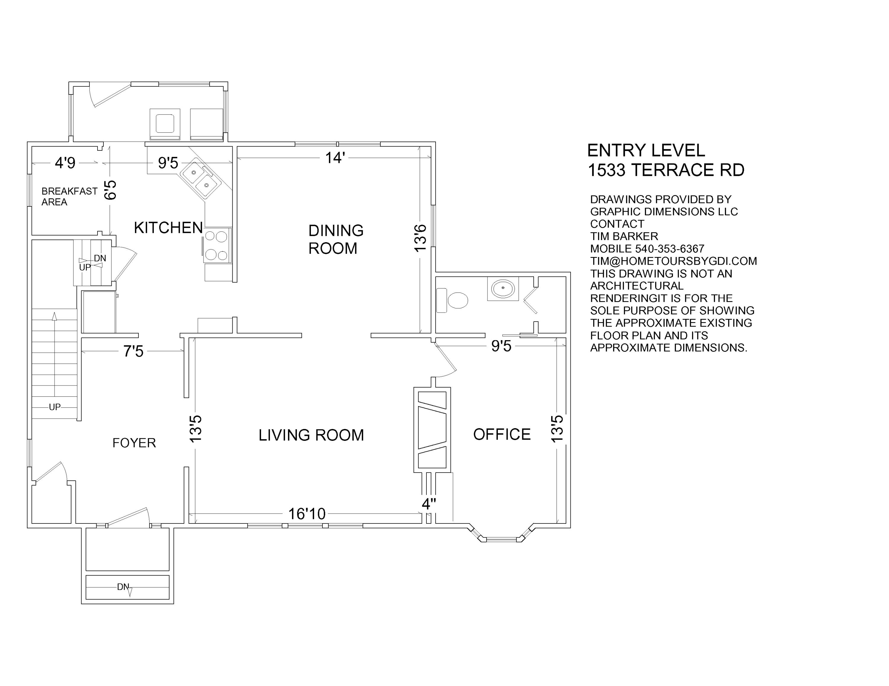 1533 Terrace Road Southwest Roanoke, VA 24015 - Photo 39 of 41 1533 TERRACE RD FLOOR PLANS_1