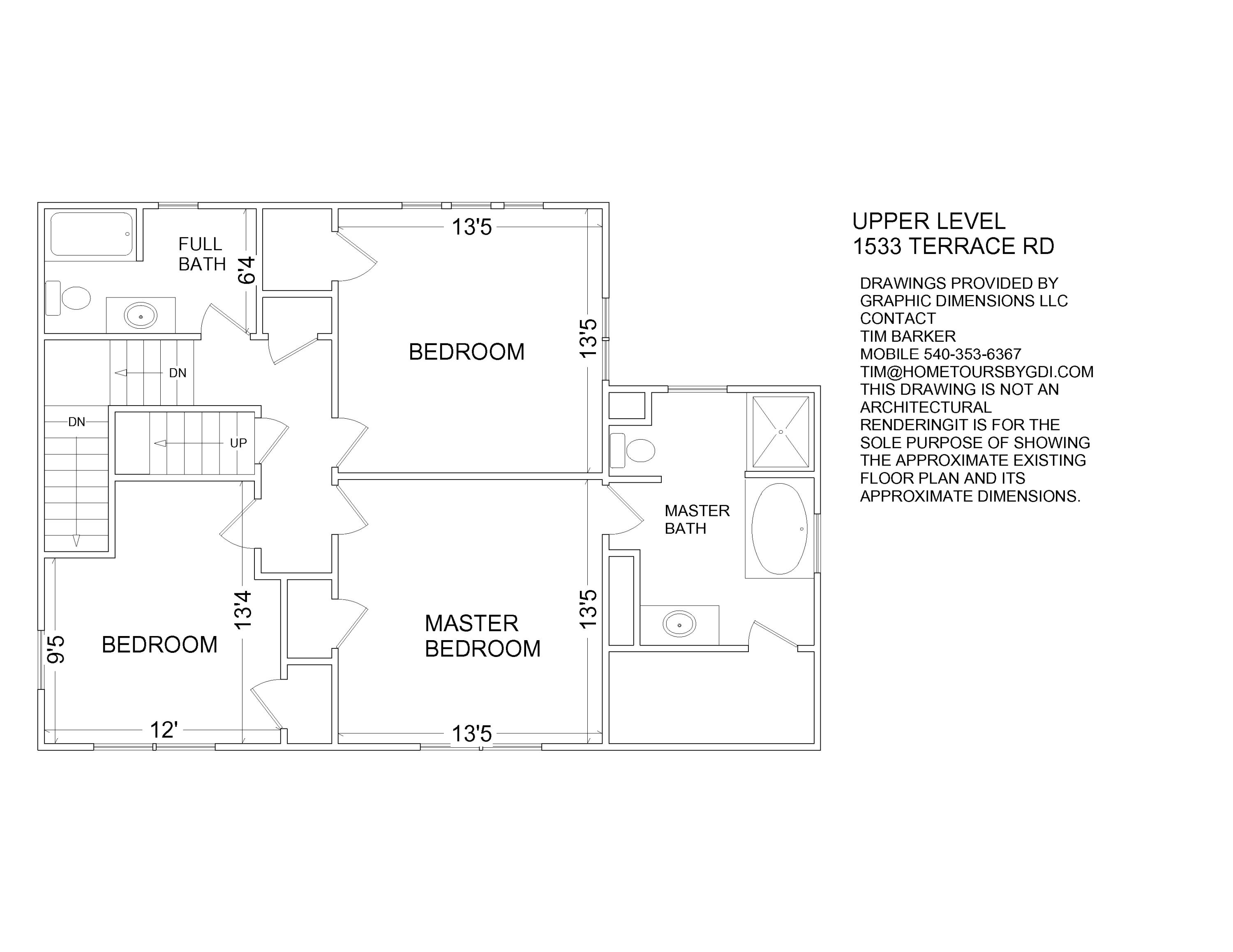 1533 Terrace Road Southwest Roanoke, VA 24015 - Photo 40 of 41 1533 TERRACE RD FLOOR PLANS_2