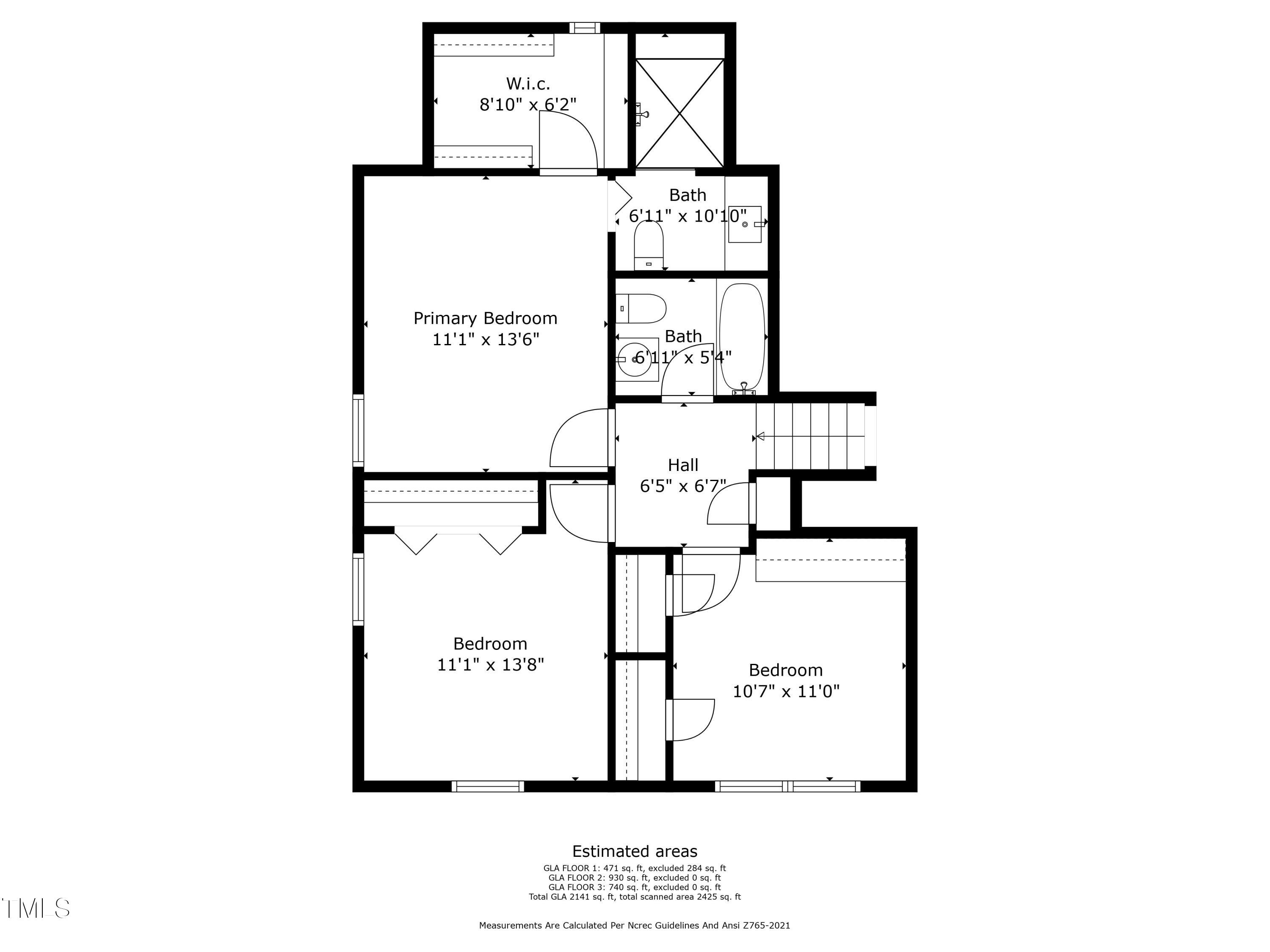 3140 Ward Road Raleigh, NC 27604 - Photo 36 of 39 3rd_floor_3140_ward_road_raleigh_with_di