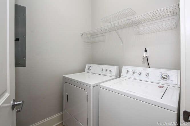 1700 Camden Road, Unit 201 Charlotte, NC 28203 - Photo 21 of 30 a utility room with dryer and washer