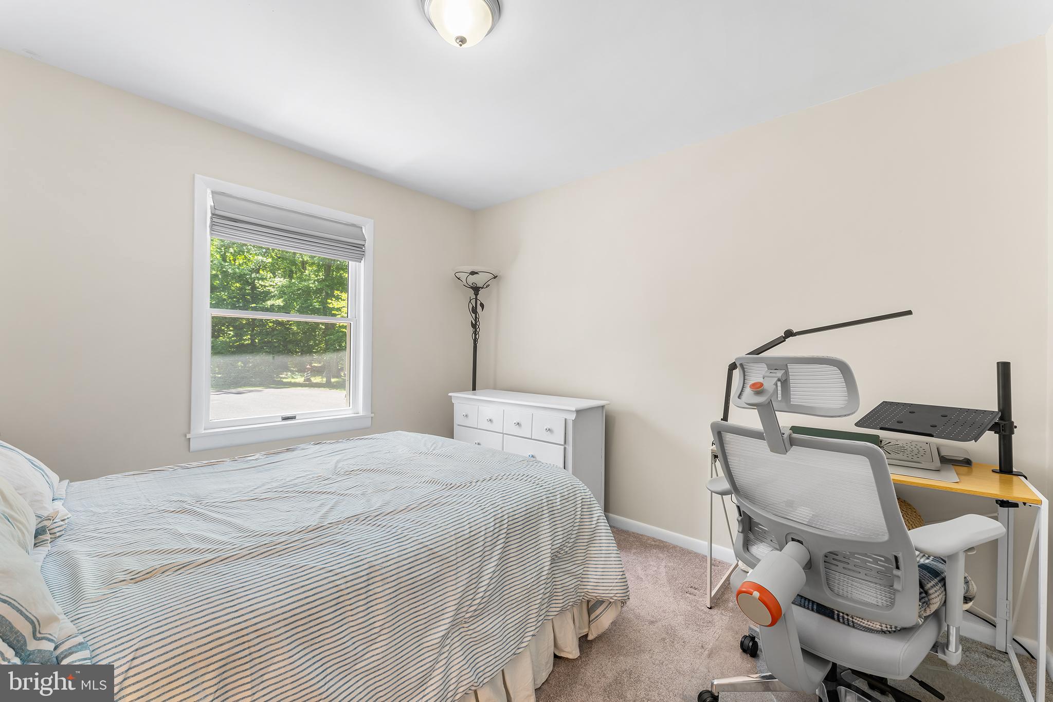 1431 Burleigh Road Cape May Court House, NJ 08210 - Photo 23 of 35 a bedroom with a bed a desk and chair