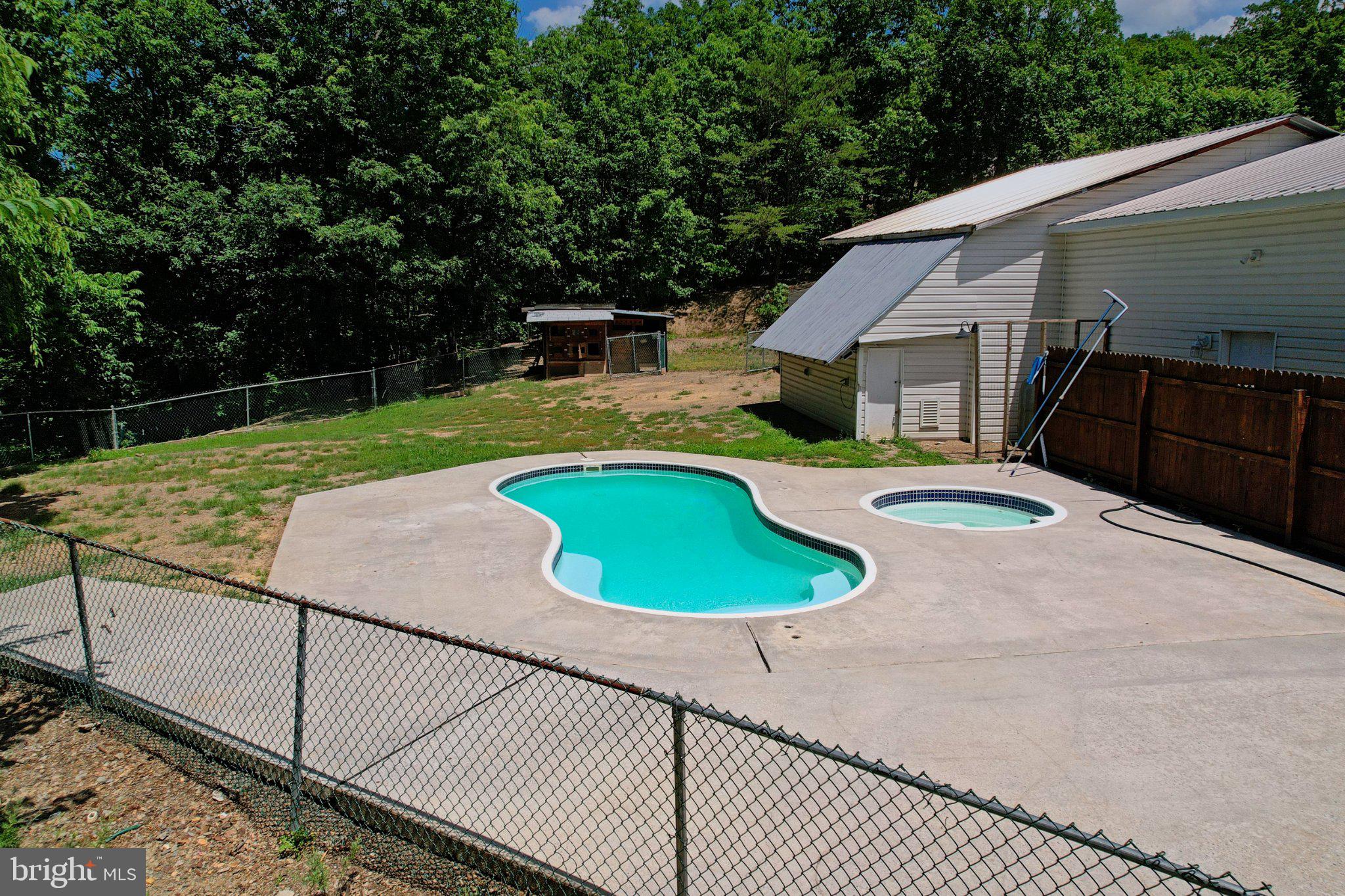 125 Ashland Drive Ridgeley, WV 26753 - Photo 28 of 41 Serene backyard oasis with pool.