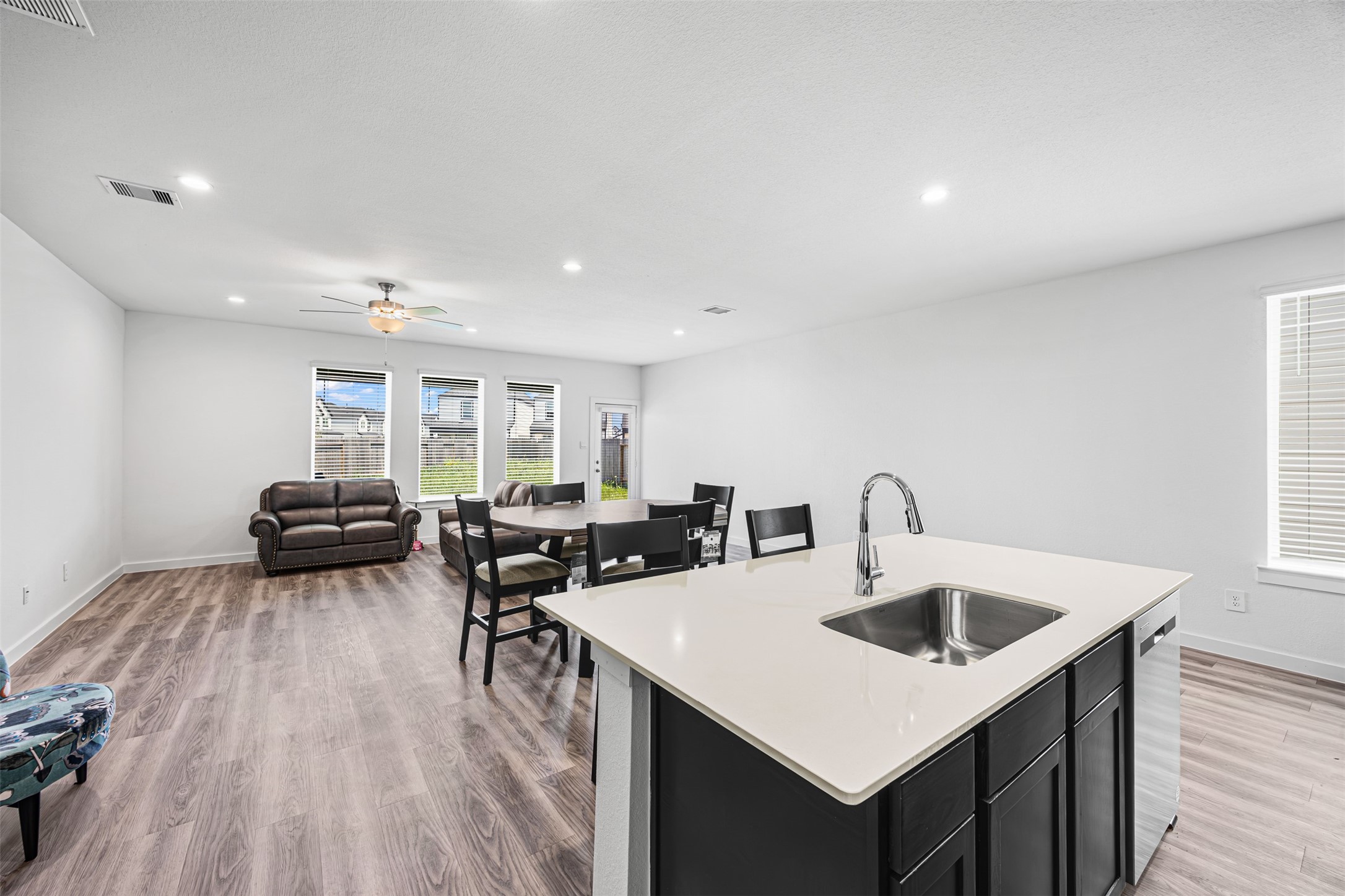 12305 Brandenburg Gate Road Houston, TX 77047 - Photo 6 of 22 a kitchen with sink and cabinets