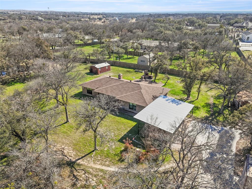 3009 Ranch House Road Willow Park, TX 76087 - Photo 36 of 40 an aerial view of a house with a yard