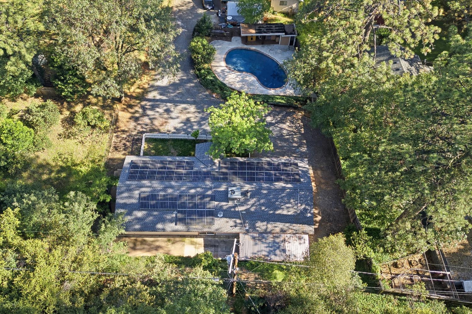 2971 Letitia Avenue Placerville, CA 95667 - Photo 27 of 65 a bird view of house with yard