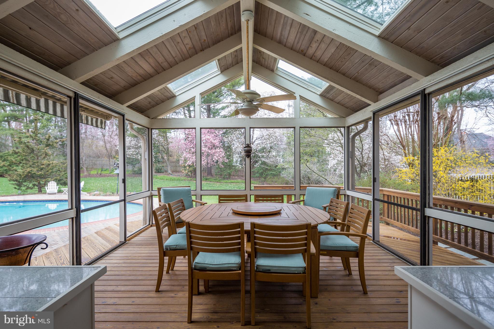 7010 Holyrood Drive McLean, VA 22101 - Photo 7 of 30 Screened Room to Enjoy the Outdoors