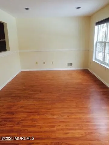 a view of an ocean & beach