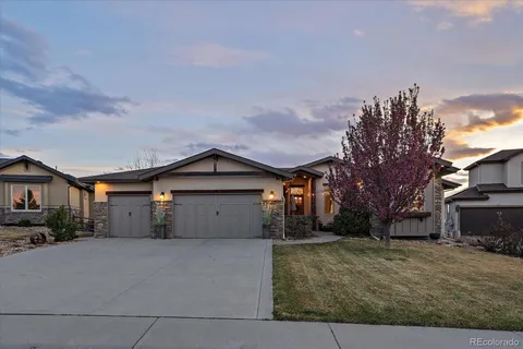 a view of a house with a patio