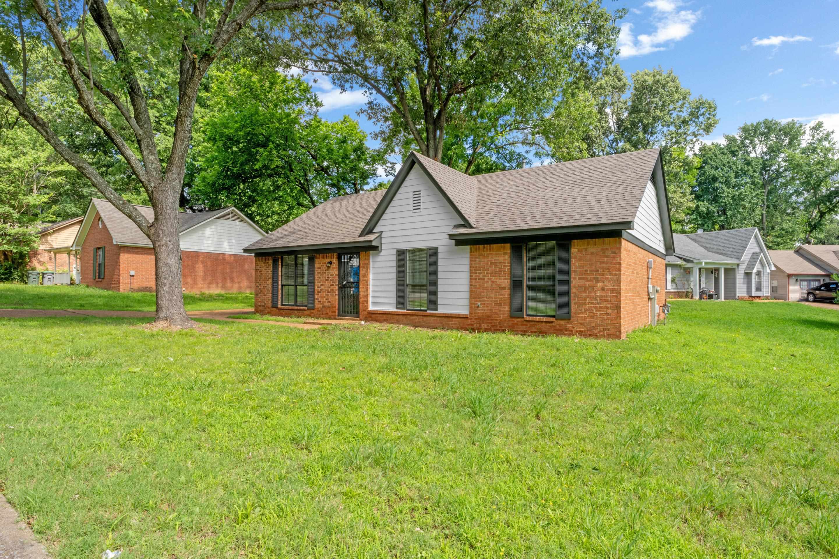 6400 Saginaw Road Memphis, TN 38134 - Photo 27 of 27 Attractive brick exterior with updated paint, mature shade trees, and welcoming curb appeal that makes a lasting first impression.