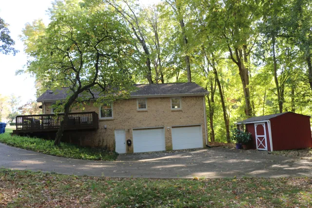 a view of outdoor space and garden
