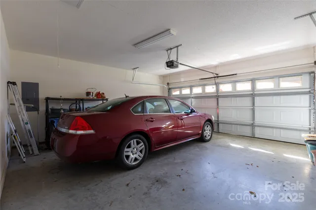 a view of a large white roof