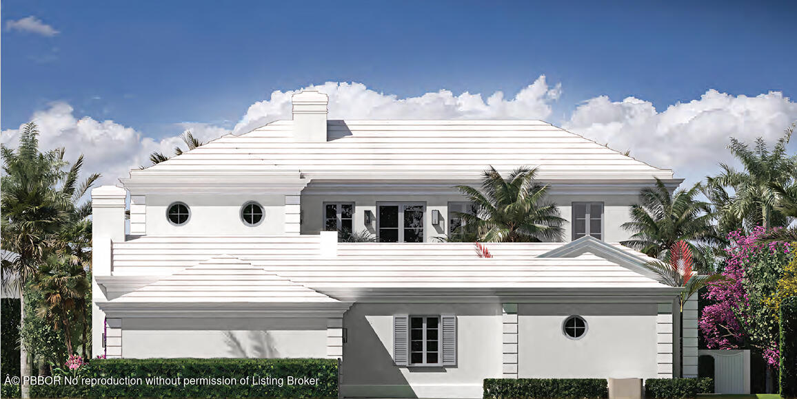 264 Dunbar Road Palm Beach, FL 33480 - Photo 6 of 8 a view of white house with a potted plant and a large window