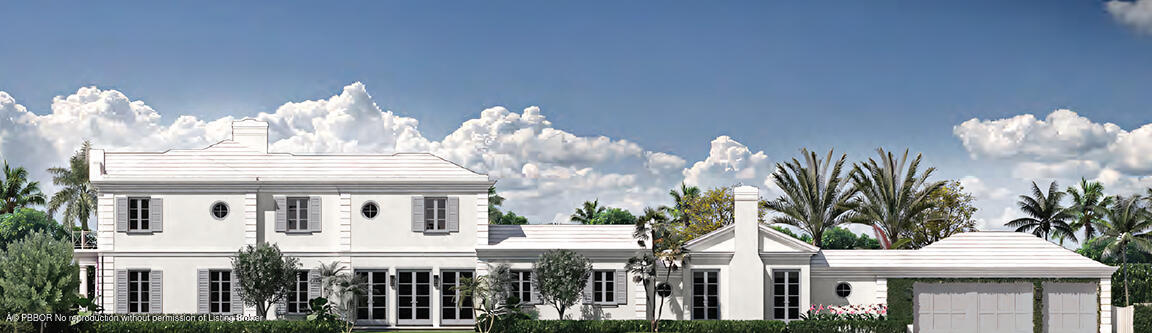 264 Dunbar Road Palm Beach, FL 33480 - Photo 7 of 8 a front view of a house with a fountain