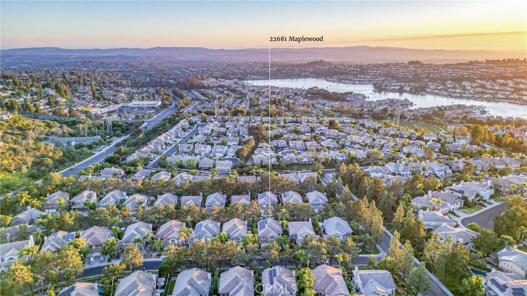 22681 Maplewood Mission Viejo, CA 92692 - Photo 48 of 71 an aerial view of a city