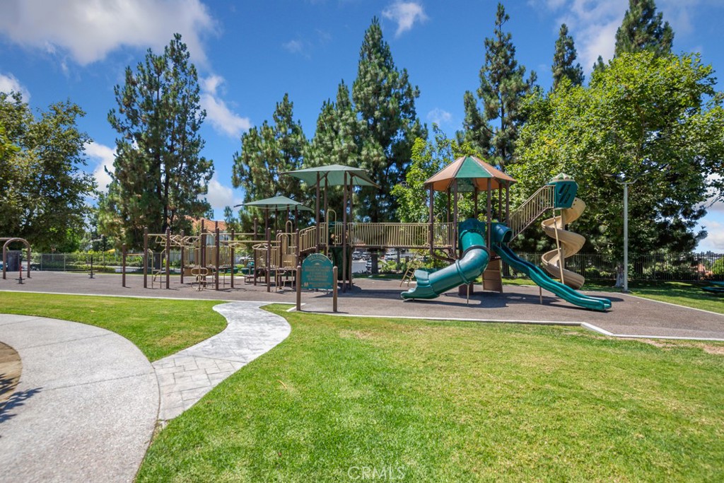 22681 Maplewood Mission Viejo, CA 92692 - Photo 64 of 71 a view of a park with slide and a bench