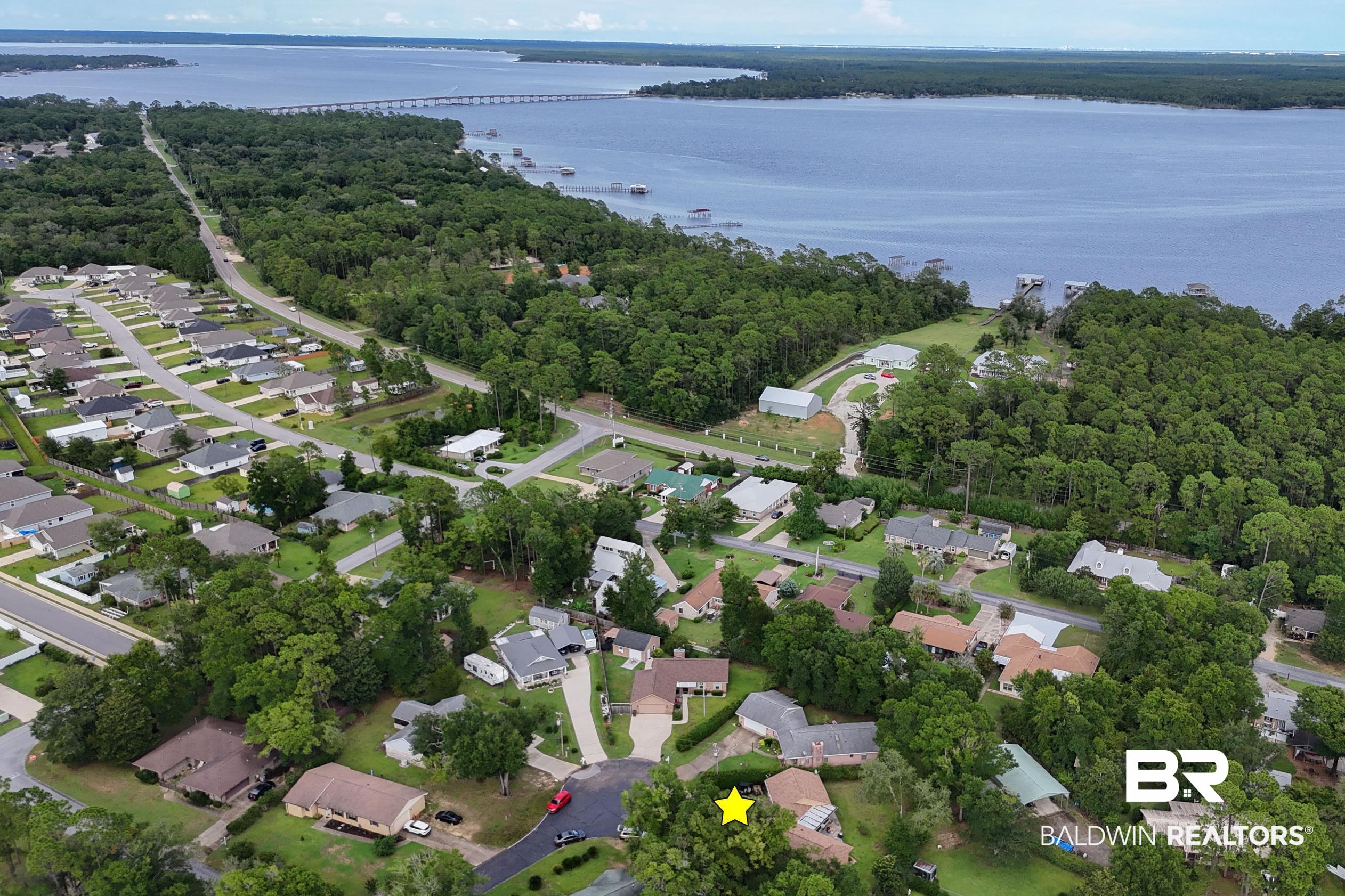 2772 Santa Rosa Circle Lillian, AL 36549 - Photo 3 of 50 Birds eye view of property featuring a water view