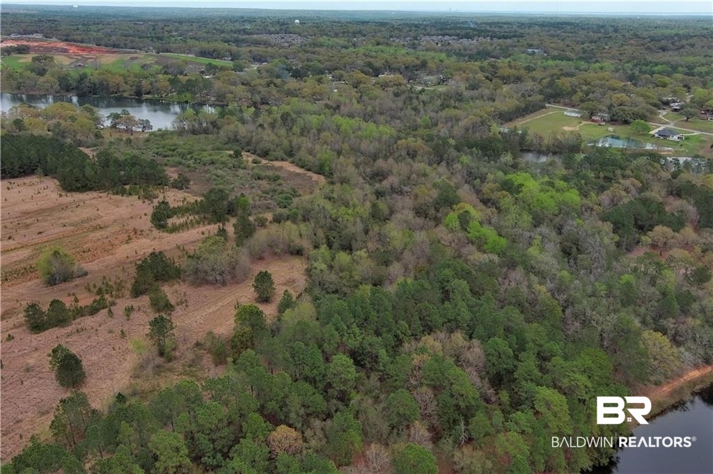 0 McDonald Road Theodore, AL 36582 - Photo 7 of 9 Aerial view featuring a water view