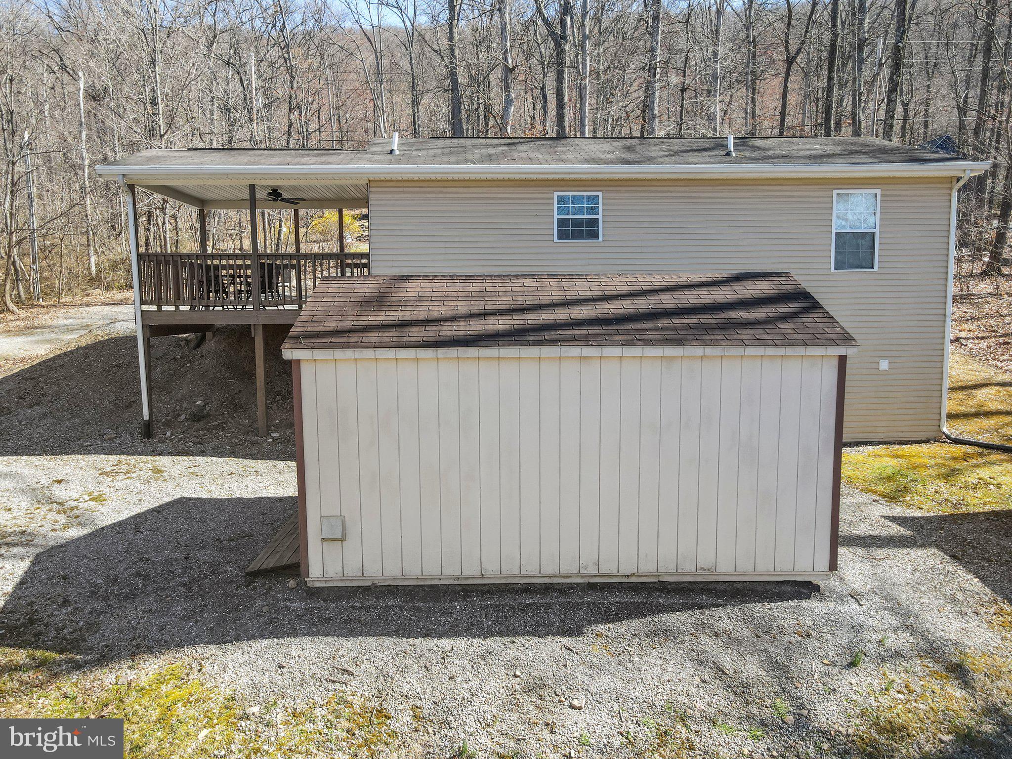 950 Nancy Jack Road Gerrardstown, WV 25420 - Photo 36 of 43 Amish Storage Shed behind Home
