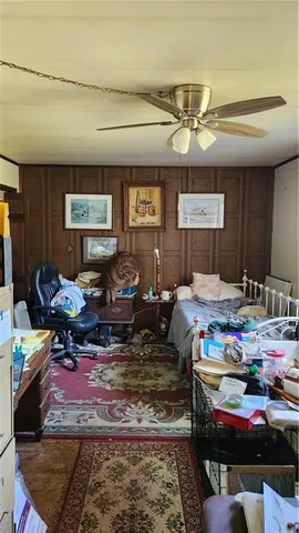 a living room filled with furniture