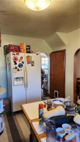 a workspace with furniture and window